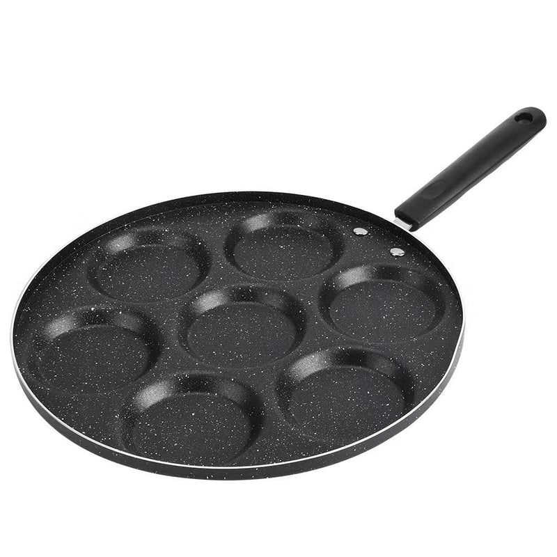Frigideira Antiaderente 7 Furos para Ovos e Omeletes