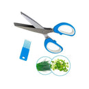 EasyCut - Tesoura de cozinha com 5 lâminas para cortar alimentos