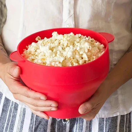 PopChef - Pipoqueira de Micro-Ondas de Silicone Prática - Entrega Grátis