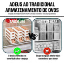 Ovolar - Organizador de Ovos com Rolagem Automática - Entrega Grátis