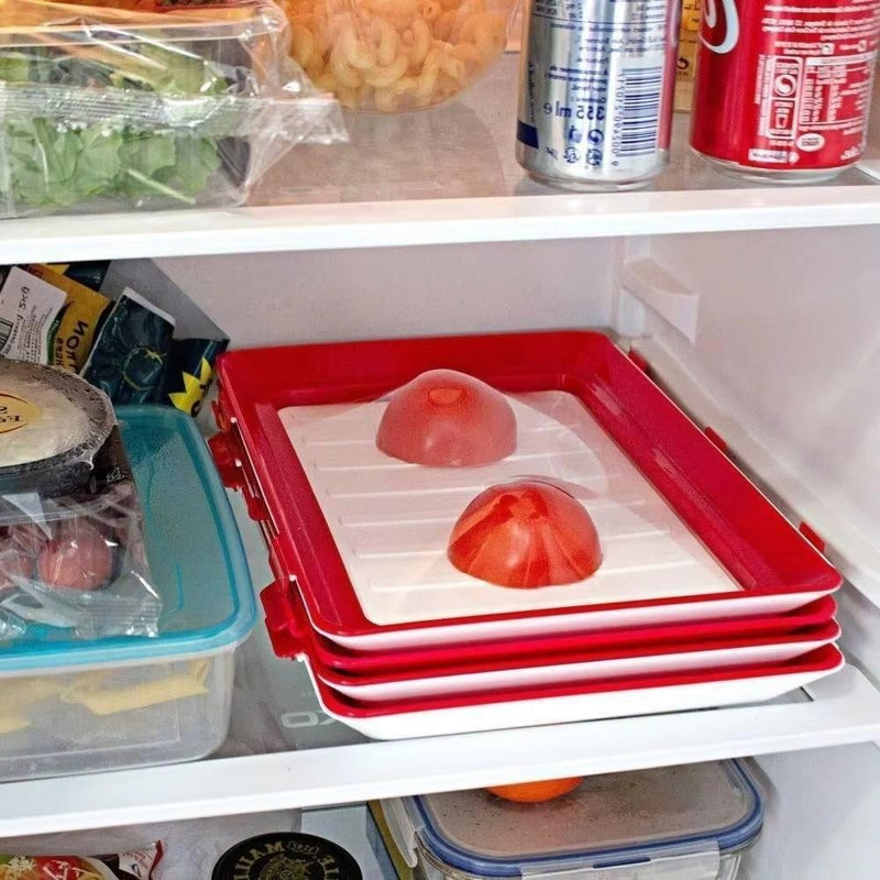EcoFresh - Bandeja para Conservar Alimentos Reutilizável - Entrega Grátis